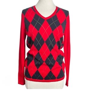 Tommy Hilfiger Argyle Women's Sweater